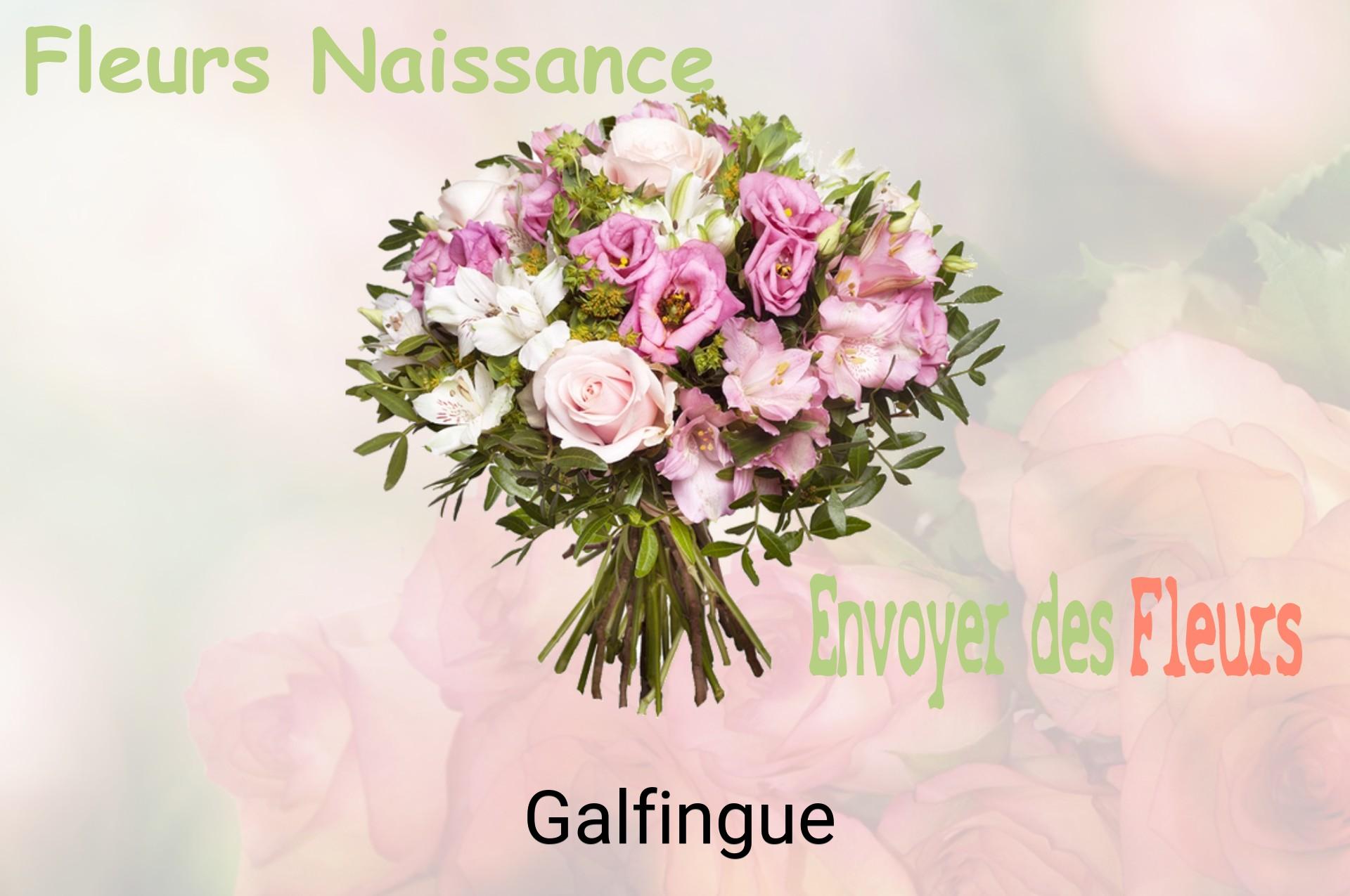 Bouquet de fleurs de naissance livré à Galfingue
